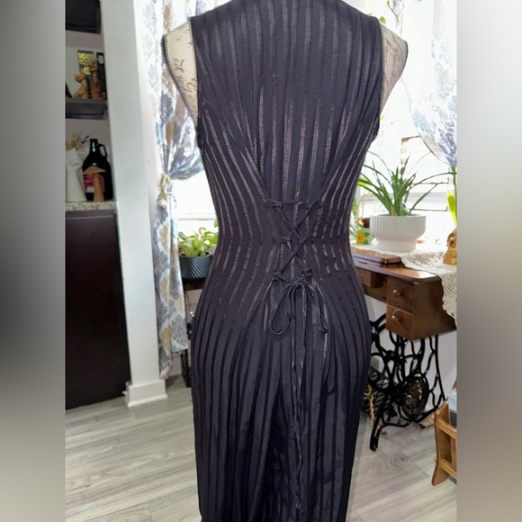 VINTAGE Benson and Smith blazer/tux style jumpsuit - Picture 5 of 8